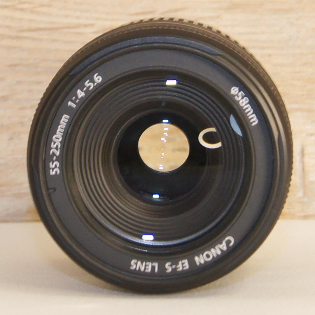 キャノン EF-S 55-250mm IS⭐️望遠レンズ✨canon 美品