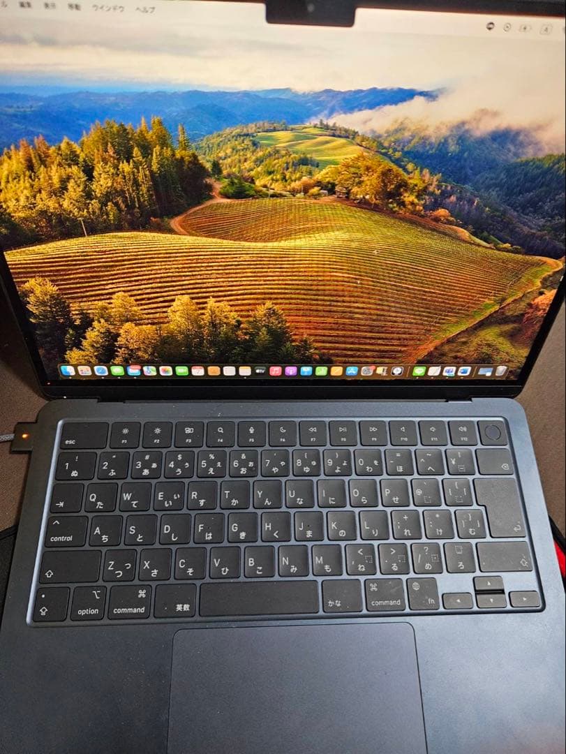 MacBook Air M2 256GB 2022 バッテリー最大容量100%