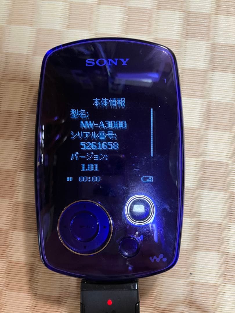 SONY NW-A3000 デジタルオーディオプレーヤー