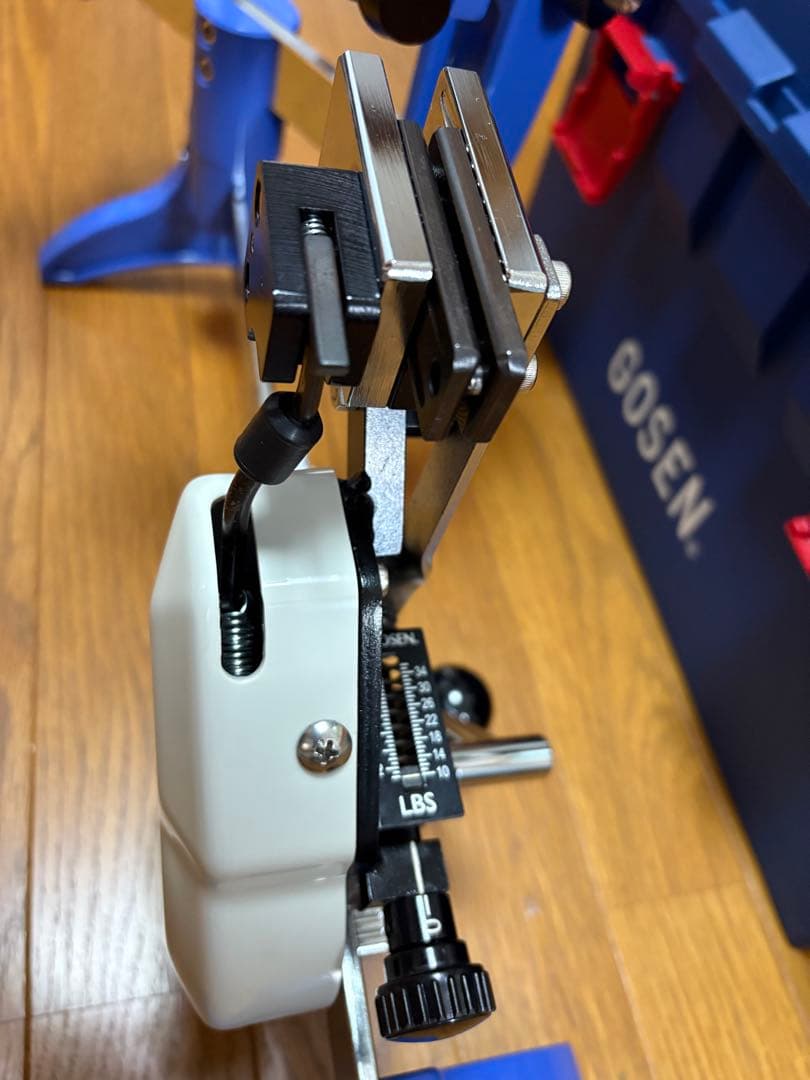 biceps　バドミントンストリングマシン ガット張り機　取扱説明書付