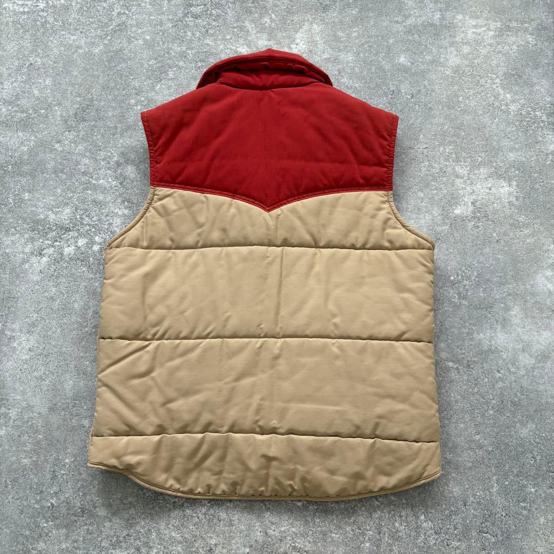 【Wrangler】 70s ラングラー 中綿ベスト USA製 ヴィンテージ