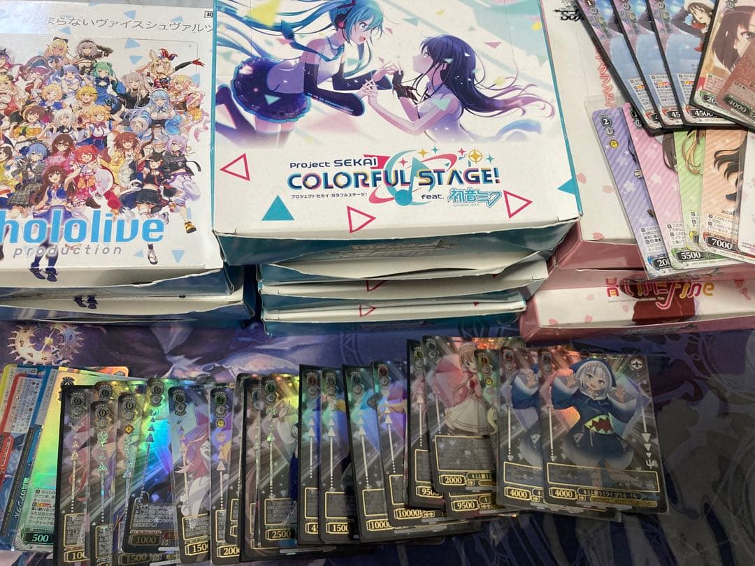 ヴァイスシュヴァルツ まとめ 引退プロセカ ホロライブ プロダクション HLP