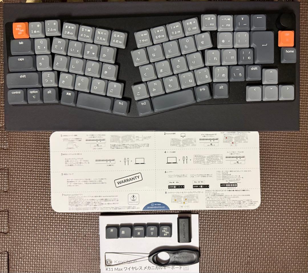 Keychron K11 Max ワイヤレスメカニカルキーボード