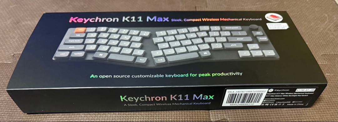 Keychron K11 Max ワイヤレスメカニカルキーボード