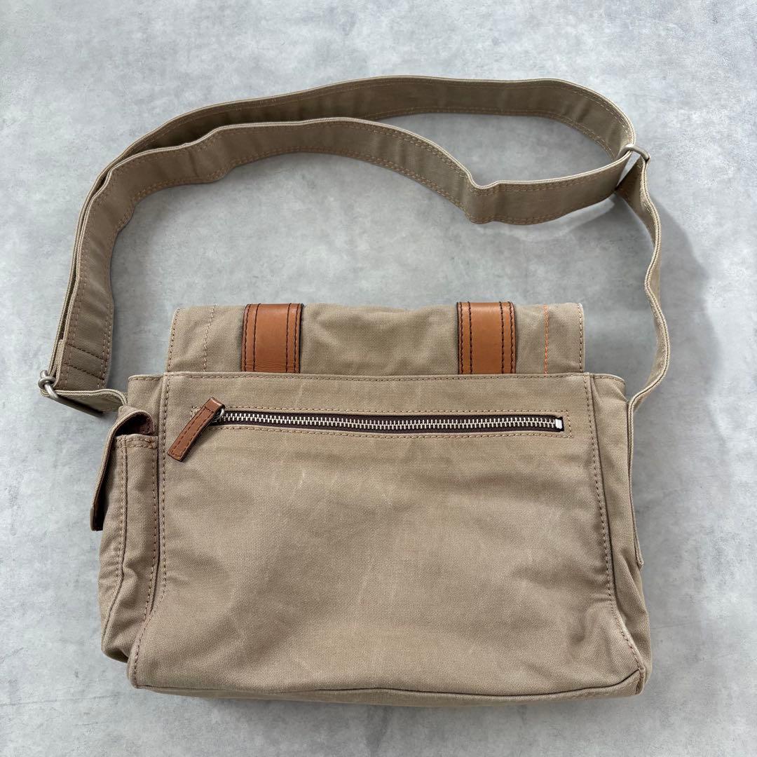 ポールスミス ショルダーバッグ メッセンジャーバッグ vintage カーキ