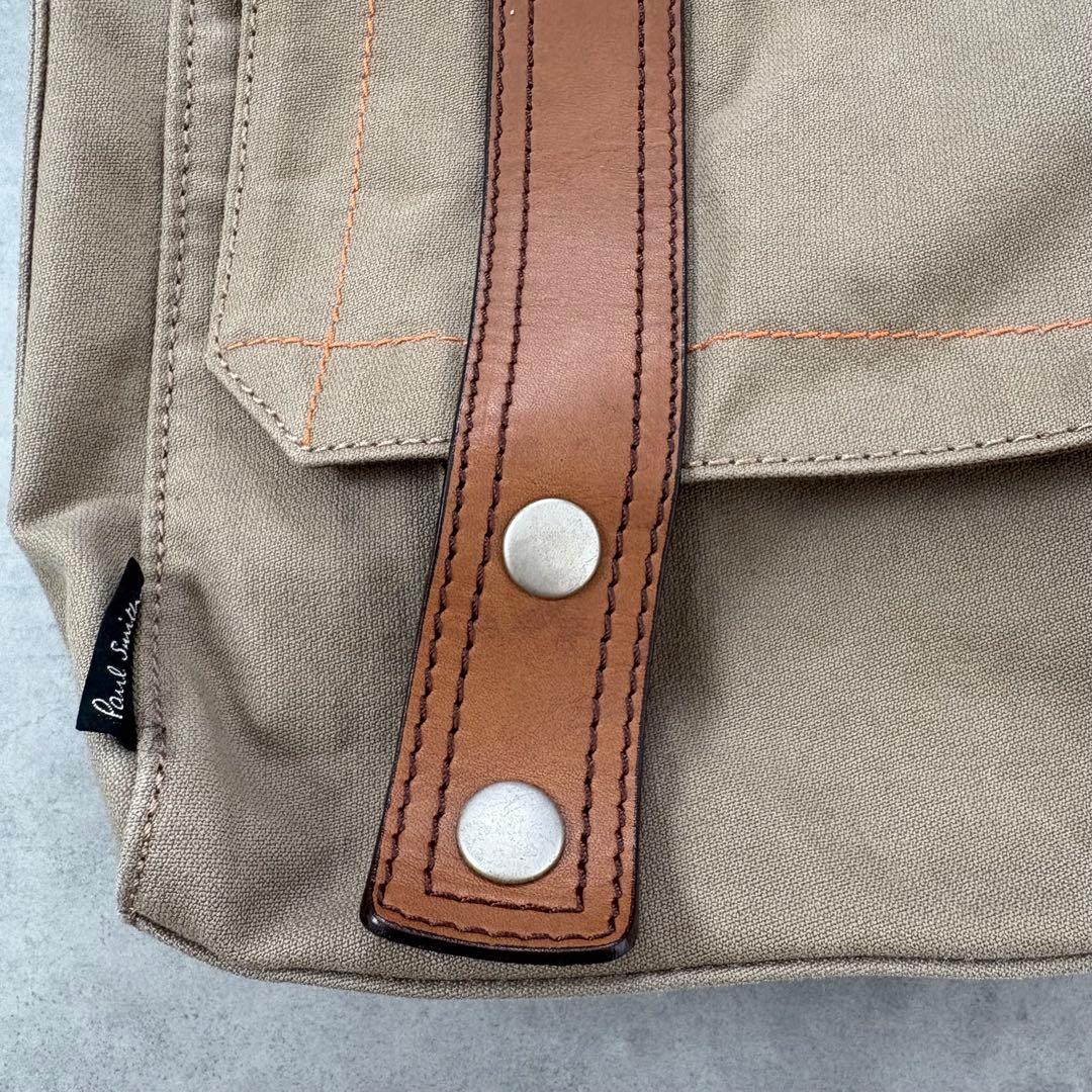 ポールスミス ショルダーバッグ メッセンジャーバッグ vintage カーキ