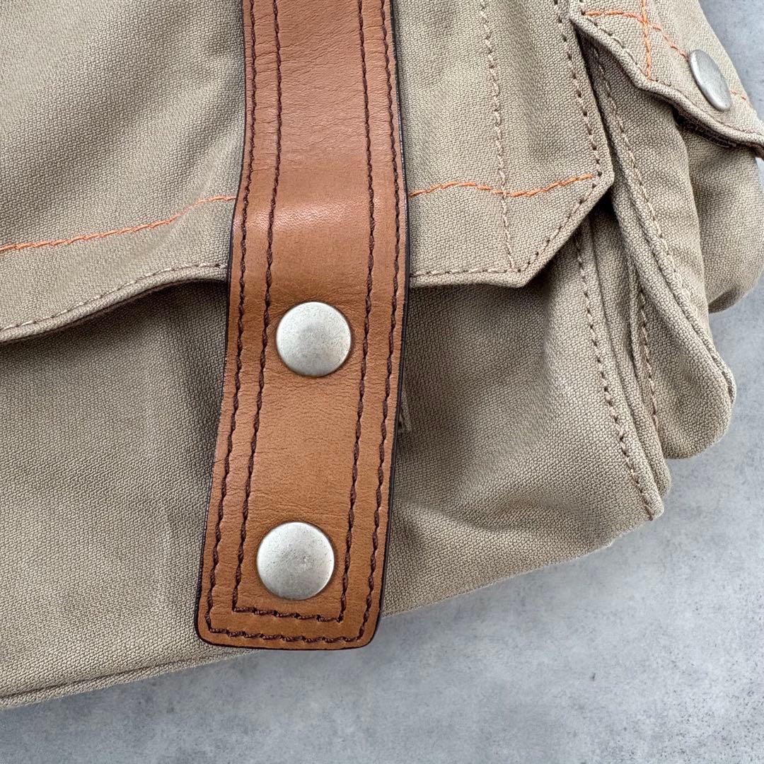 ポールスミス ショルダーバッグ メッセンジャーバッグ vintage カーキ