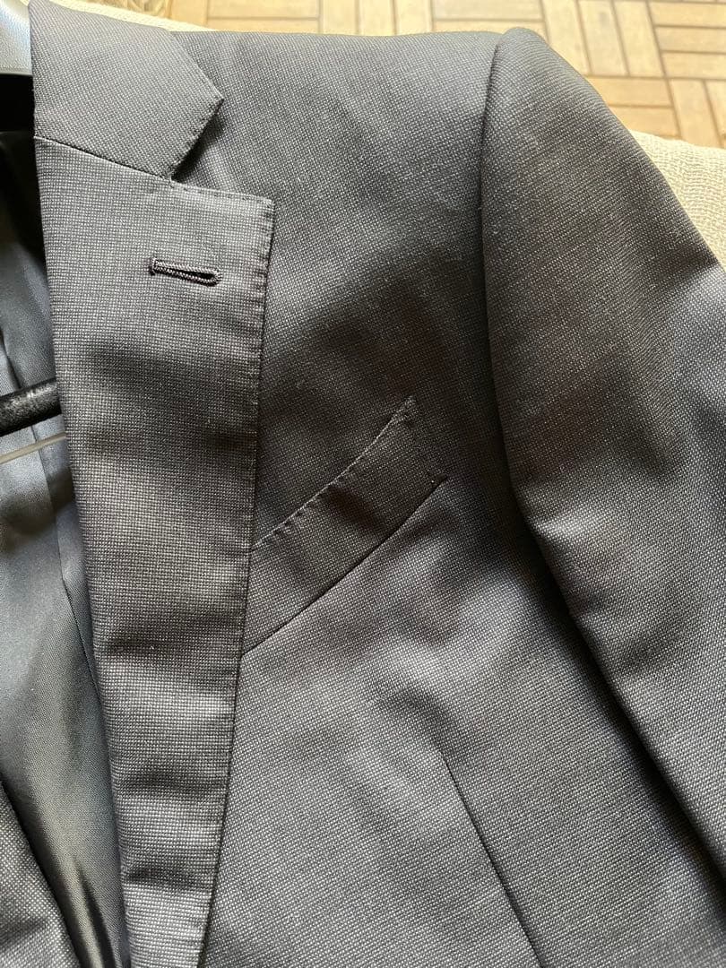 Ermenegildo Zegna トロフェオ　ダークグレー スーツ　48C