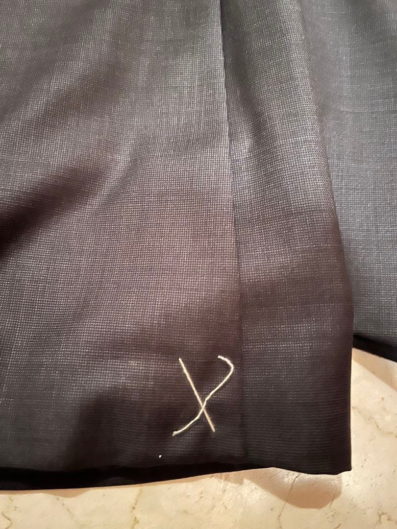 Ermenegildo Zegna トロフェオ　ダークグレー スーツ　48C