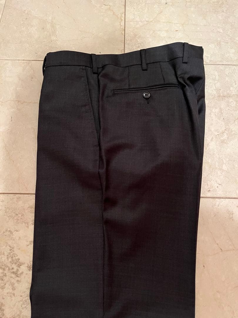 Ermenegildo Zegna トロフェオ　ダークグレー スーツ　48C