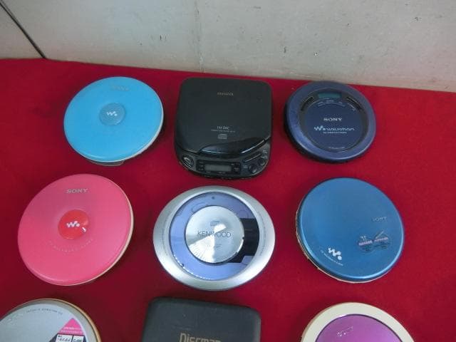 68：SONY・AIWA 他　ポータブルCDプレーヤー　計10点　ジャンク