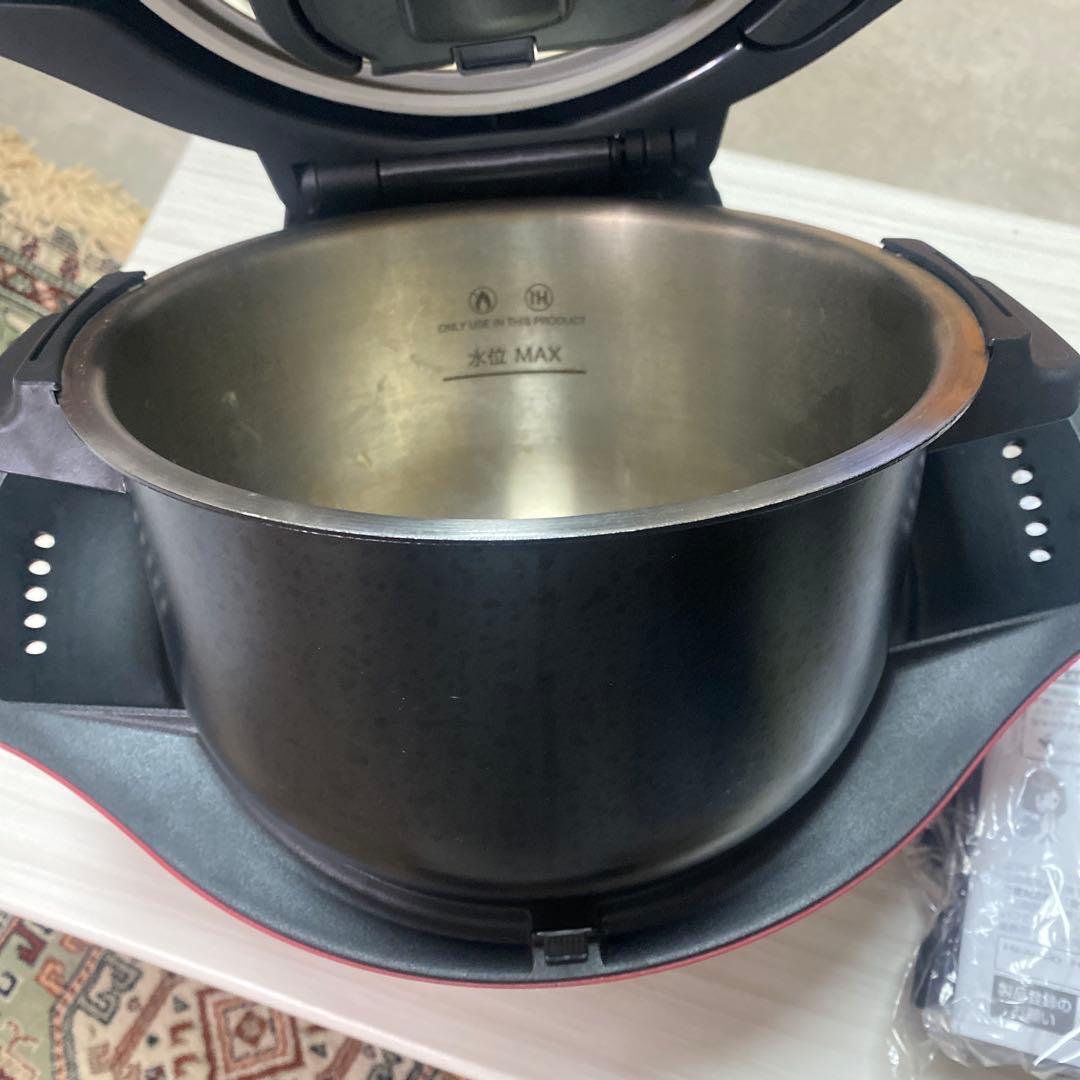 SHARP ヘルシオ KN-HW24E 電気圧力鍋 2.4Lタイプ