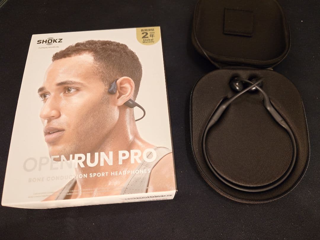 SHOKZ OPENRUN PRO 骨伝導イヤホン