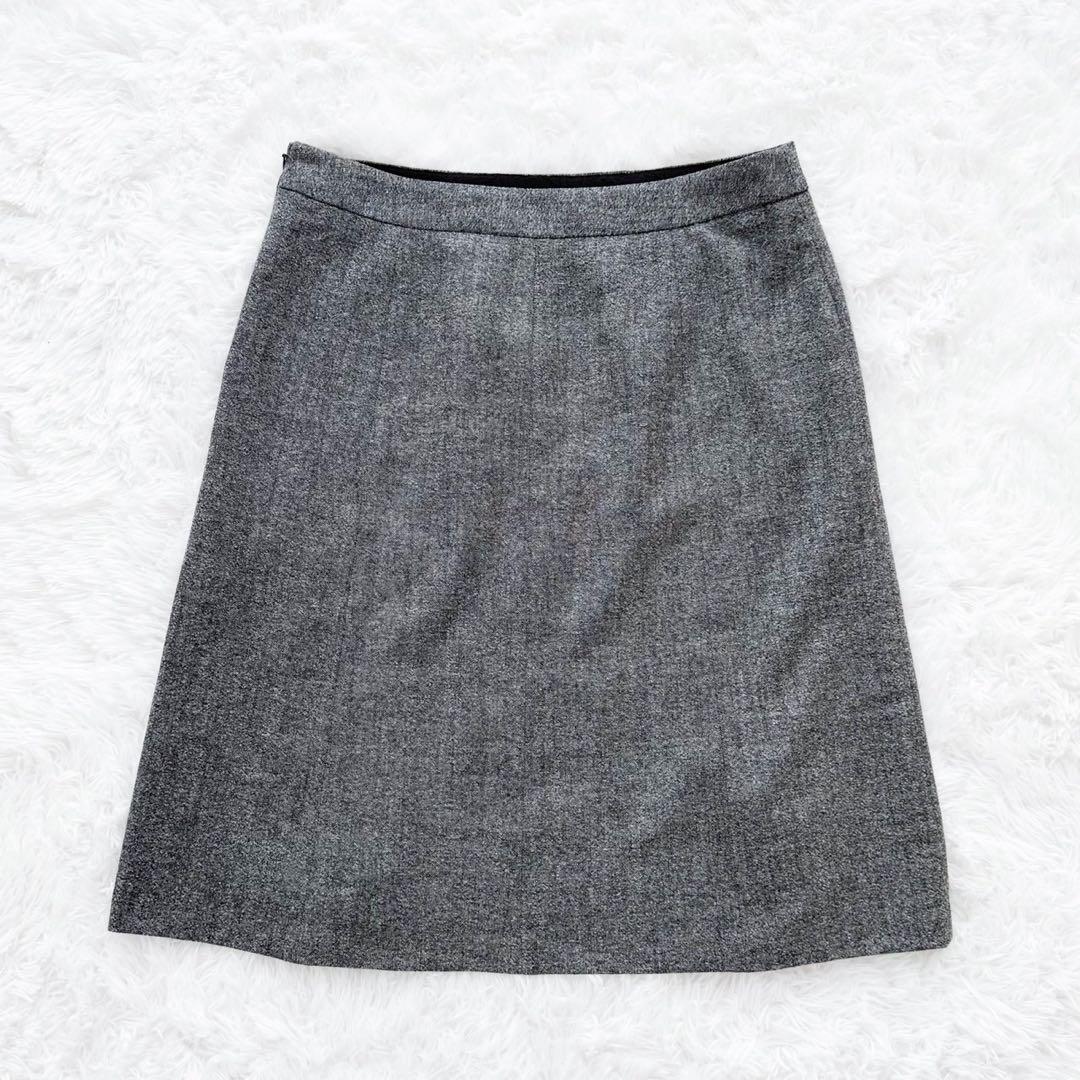 K.T ロロピアーナ カシミヤ混 スカートスーツセットアップ 大きいサイズ17号