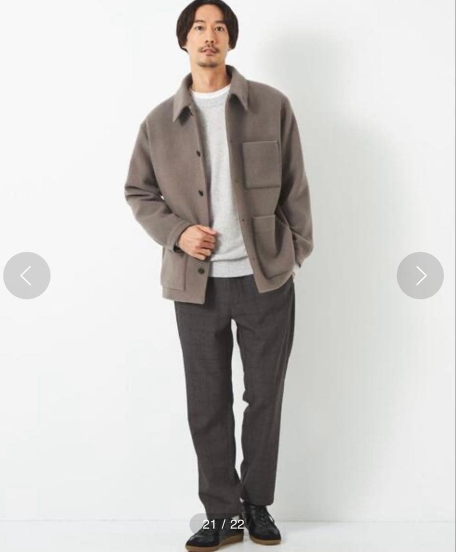 極美品✨ グリーンレーベル 大山シュン SENTDALE WOOL カバーオール