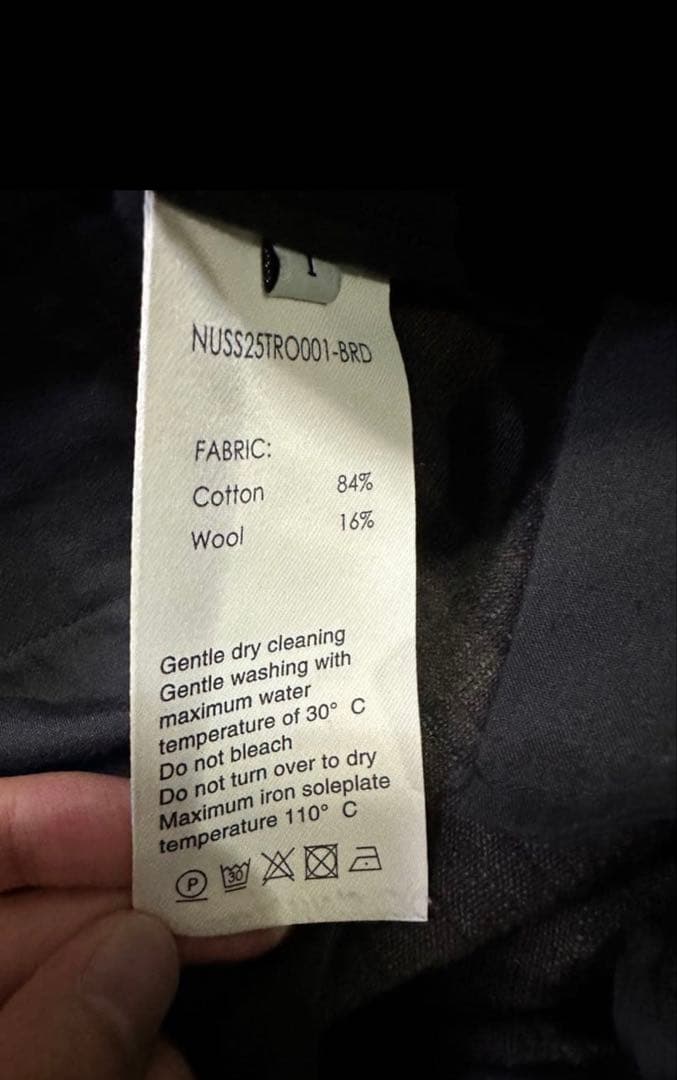 R*a様 NULLUS SS25/ 8 Pocket Cargo Trouser