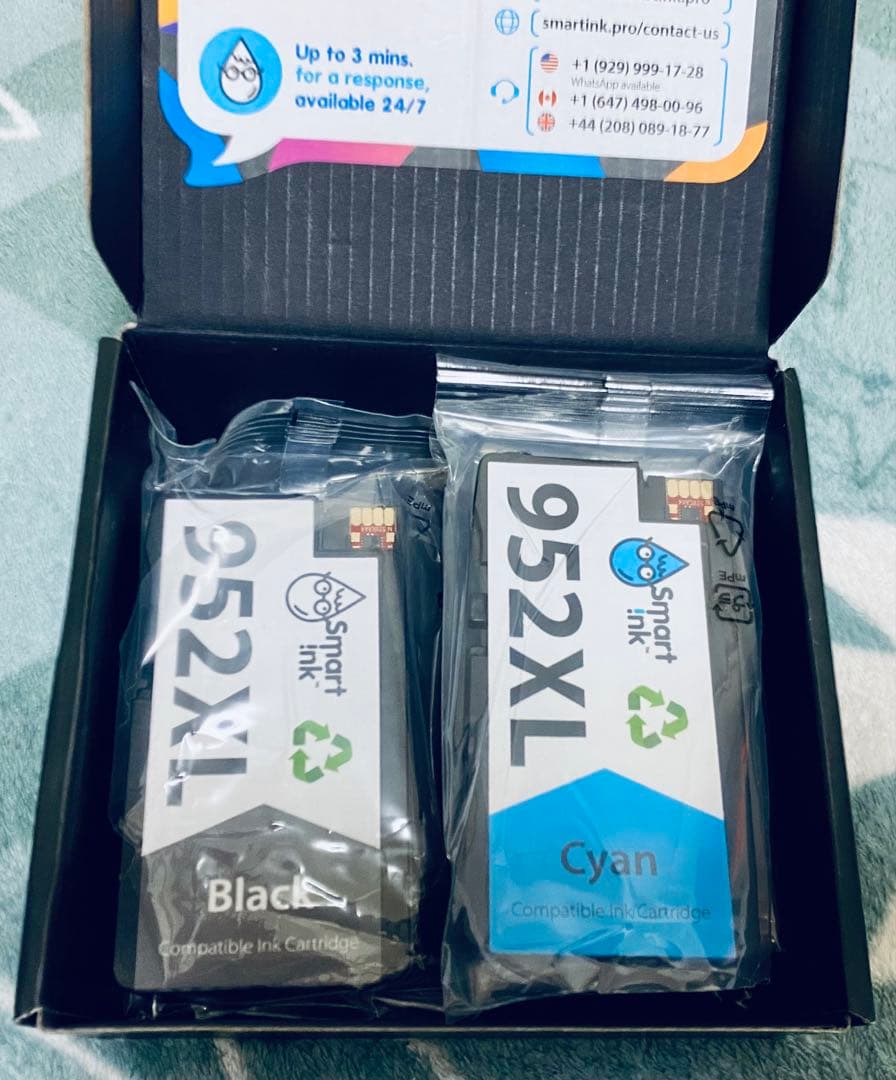 Smart Ink 952XL 互換インクカートリッジ 4色セット