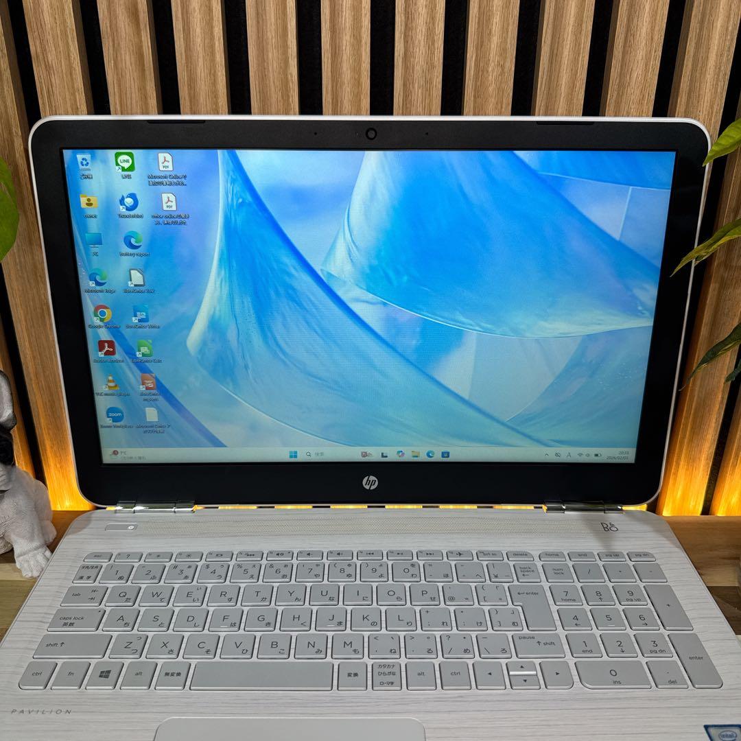 美品デザイン性‼️HP Pavilion☘15.6インチ☘フルHD☘ノートパソコン