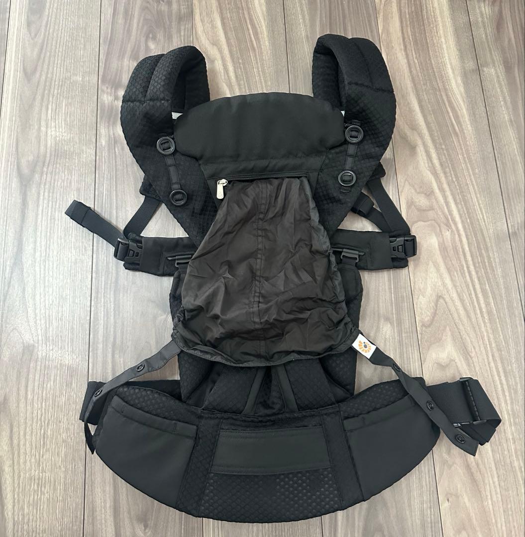 エルゴ オムニブリーズ OMNI メッシュ エルゴベビー 抱っこ紐 ブラック 黒