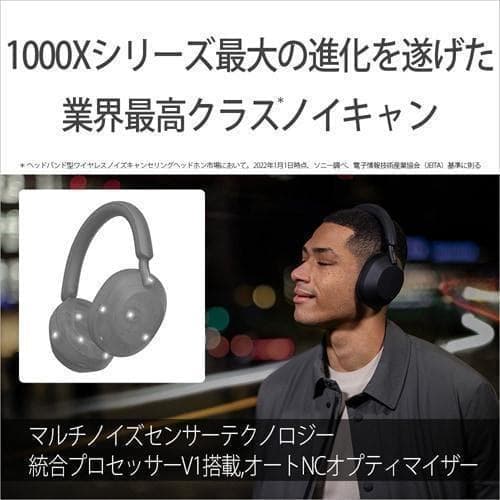 【新品未開封】ワイヤレスヘッドフォン SONY WH-1000XM5 BM