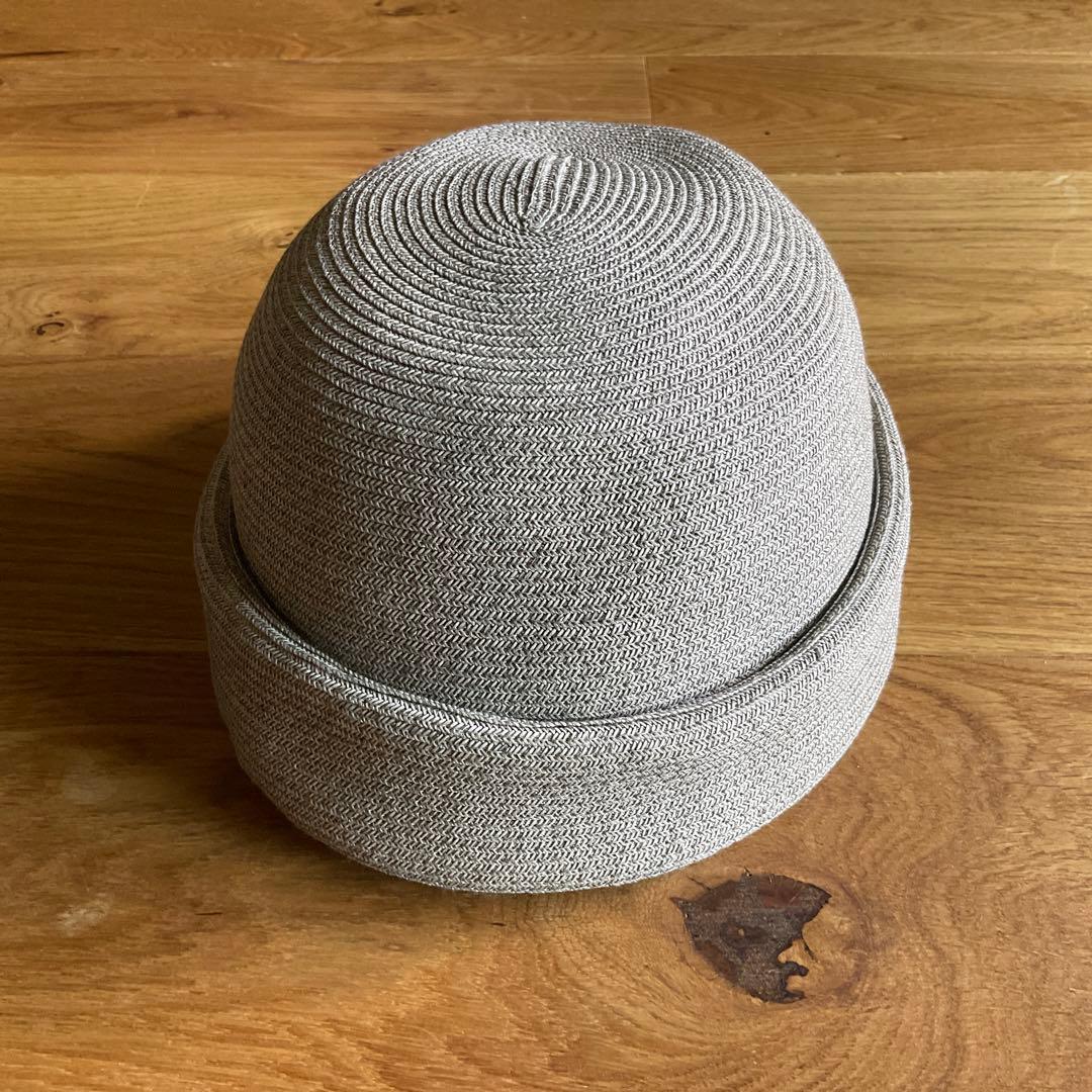 KIJIMA TAKAYUKI ペーパーブレード　ブリムレス　ハット