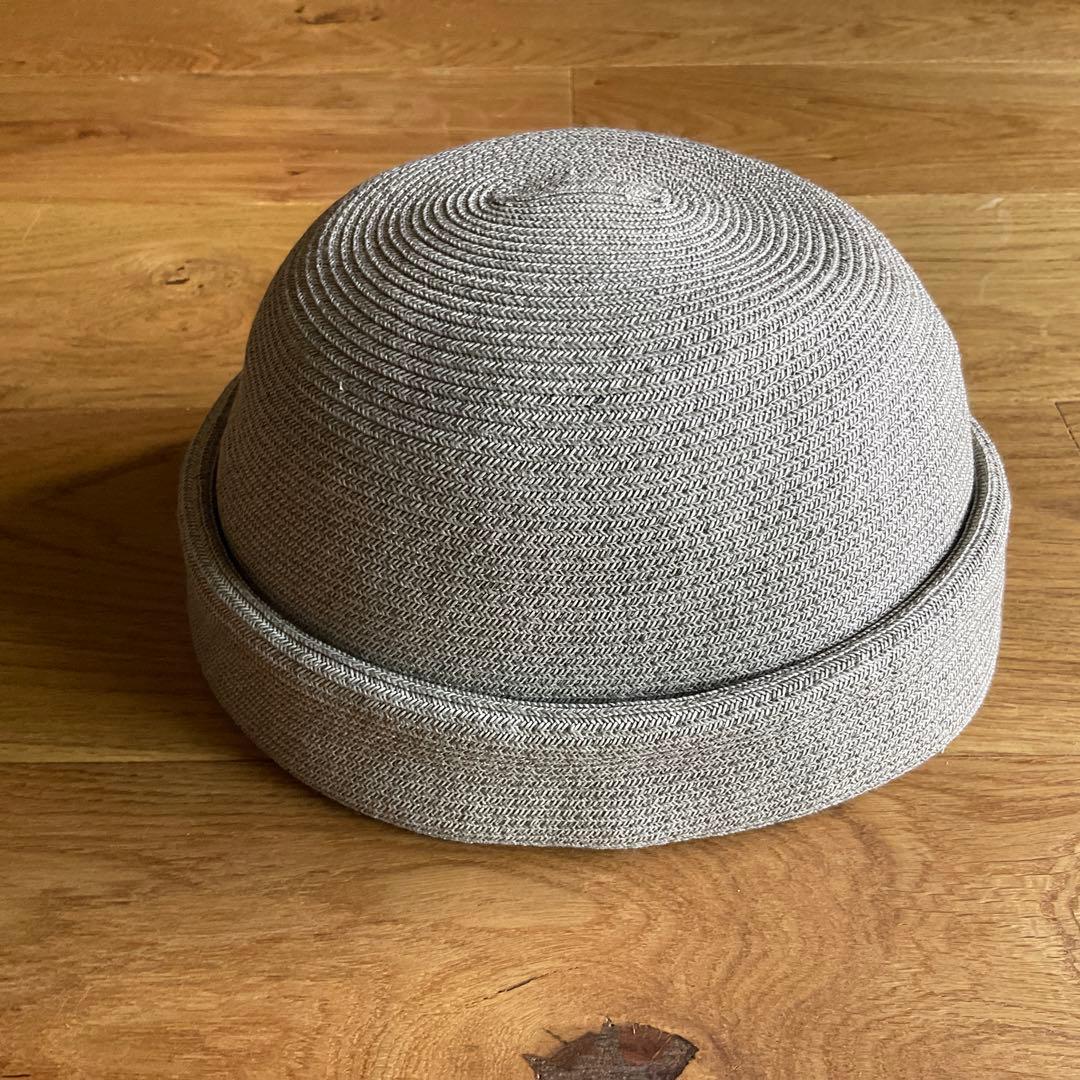 KIJIMA TAKAYUKI ペーパーブレード　ブリムレス　ハット