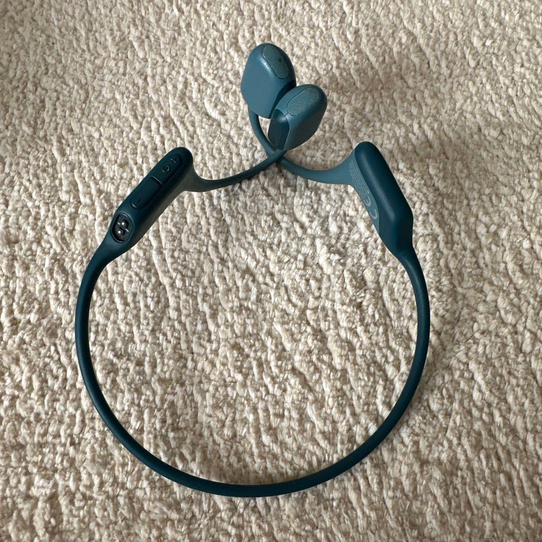 SHOKZ OPENRUN PRO 骨伝導イヤホン ブルー