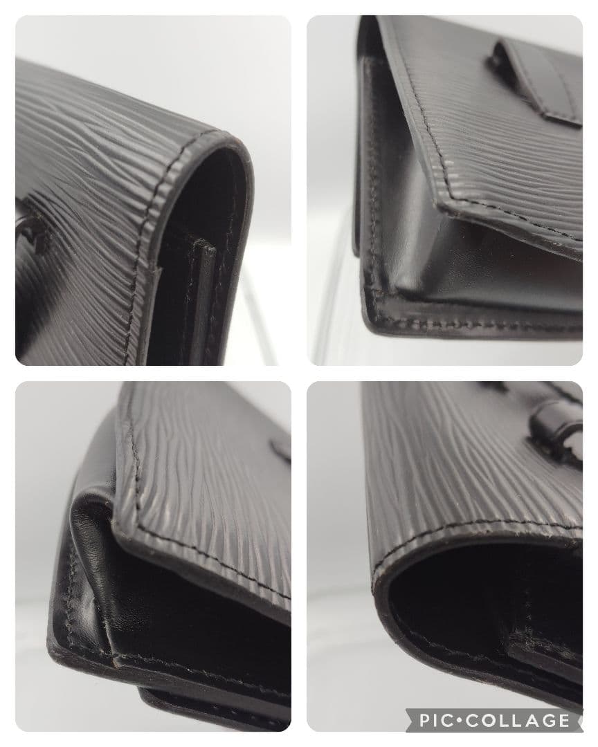 極美品✨ 保存袋付き✨️ルイヴィトン エピ ティルシット ノワール ポーチ