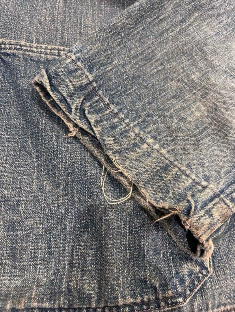 40s〜50s US NAVY ショールカラーカバーオール ヘチマ襟