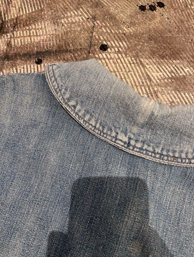 40s〜50s US NAVY ショールカラーカバーオール ヘチマ襟