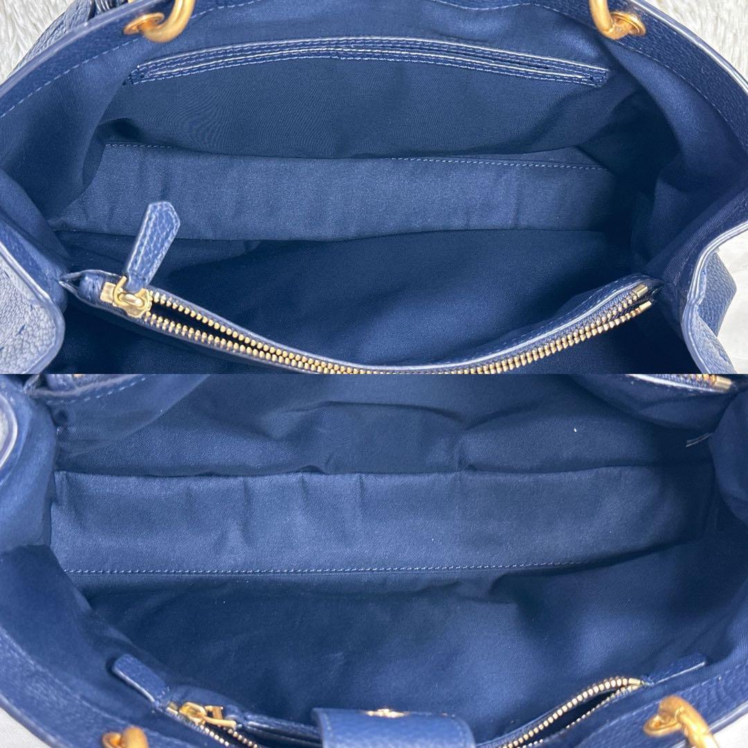 【未使用級/カード付】トリーバーチ マックグロー トートバッグ レザー A4可