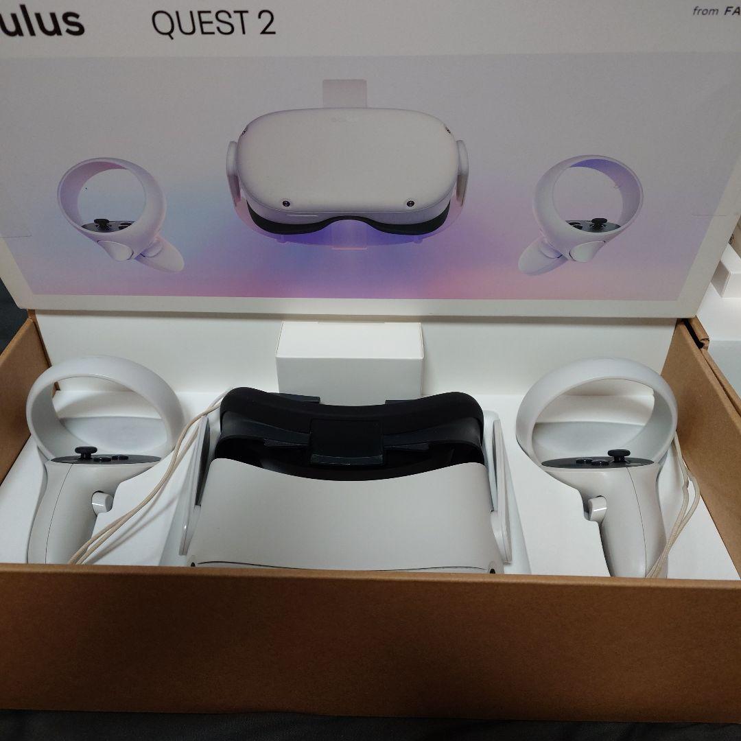  Quest2 256GB VRヘッドセット 純正アクセサリ付