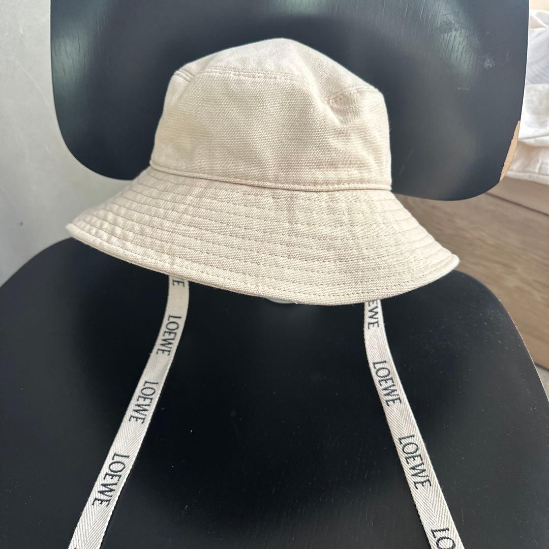 LOEWE バケットハット ベージュ