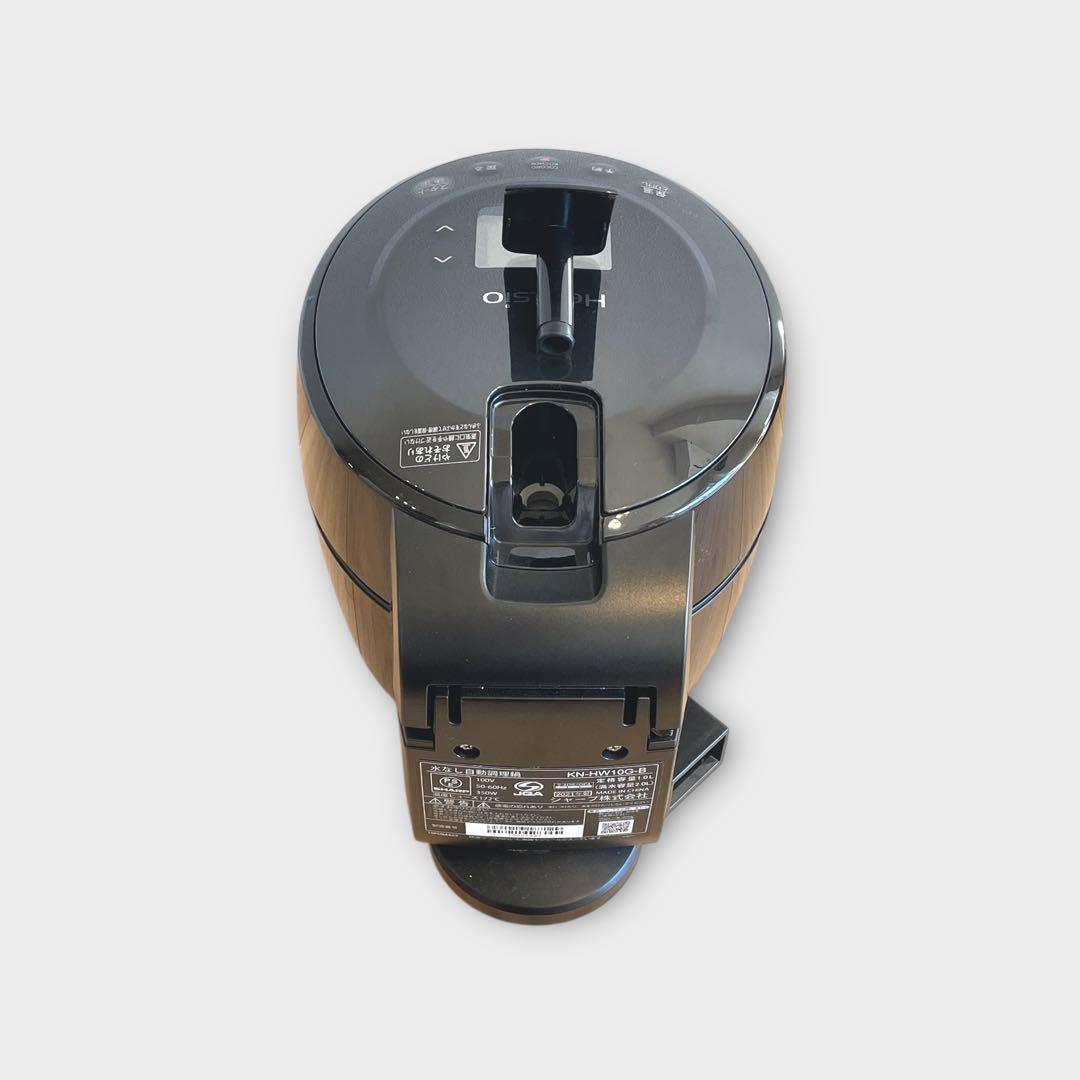 シャープ ヘルシオ ホットクック ブラック KN-HW10G-B