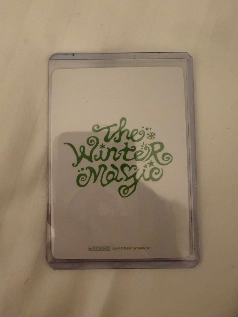 INI THE WINTER MAGIC フェス出演記念トレカ 木村柾哉