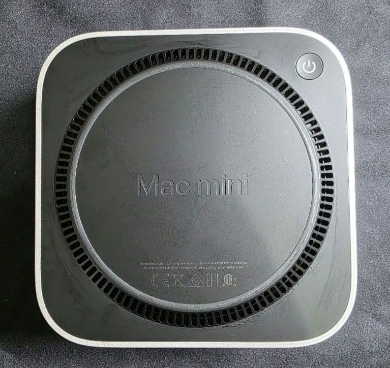Apple Mac mini M4チップ シルバー 16GB SSD256GB