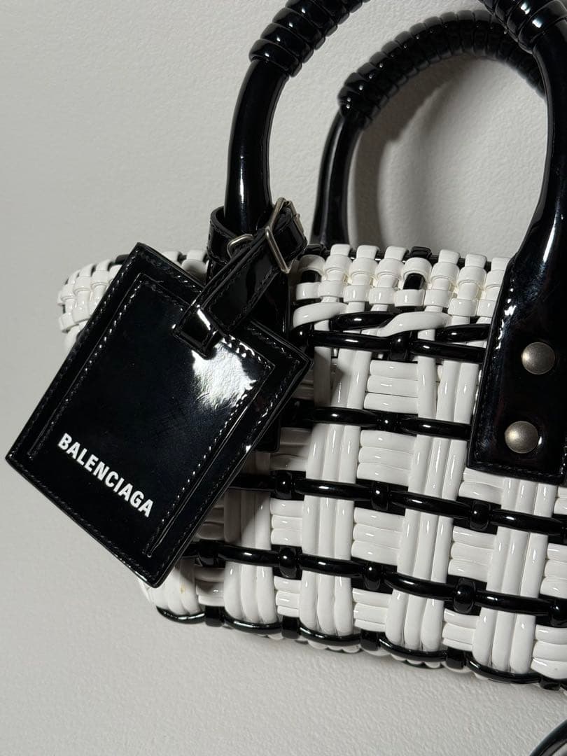 専用　美品！　BALENCIAGA ビストロ XXS バスケット　カゴバッグ