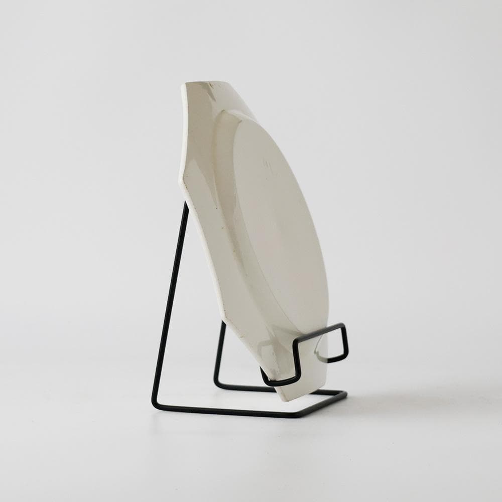 T　希少・フランスアンティーク 八角形×パール装飾のオクトゴナルプレート