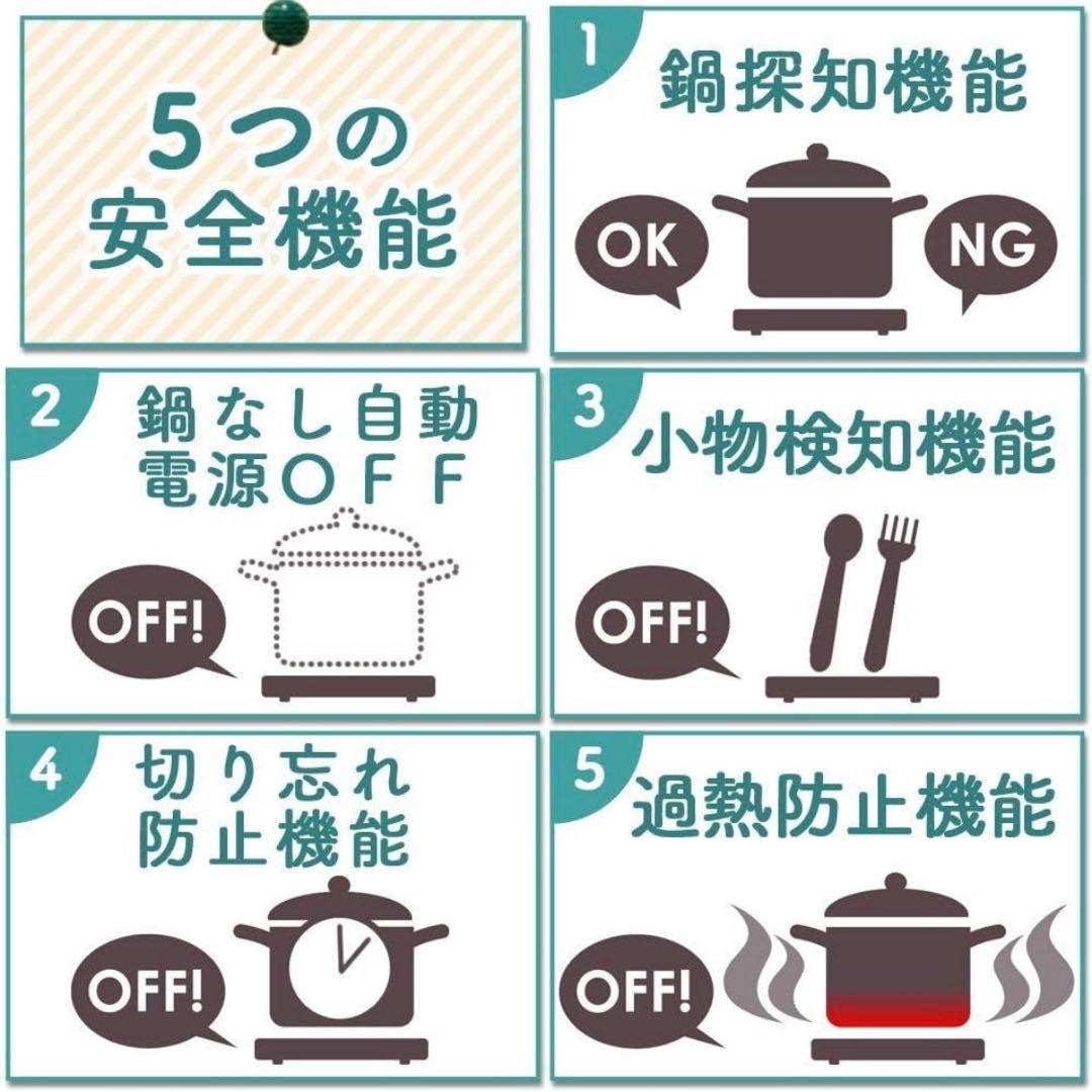 アイリスオーヤマ IHクッキングヒーター IHコンロ 1400W ricopa