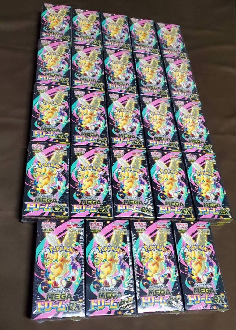 新品未開封 MEGAドリームex シュリンク付き 24BOX