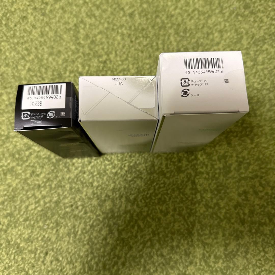 未使用SHISEIDO MEN 3点セット。洗顔・ローション・美容液