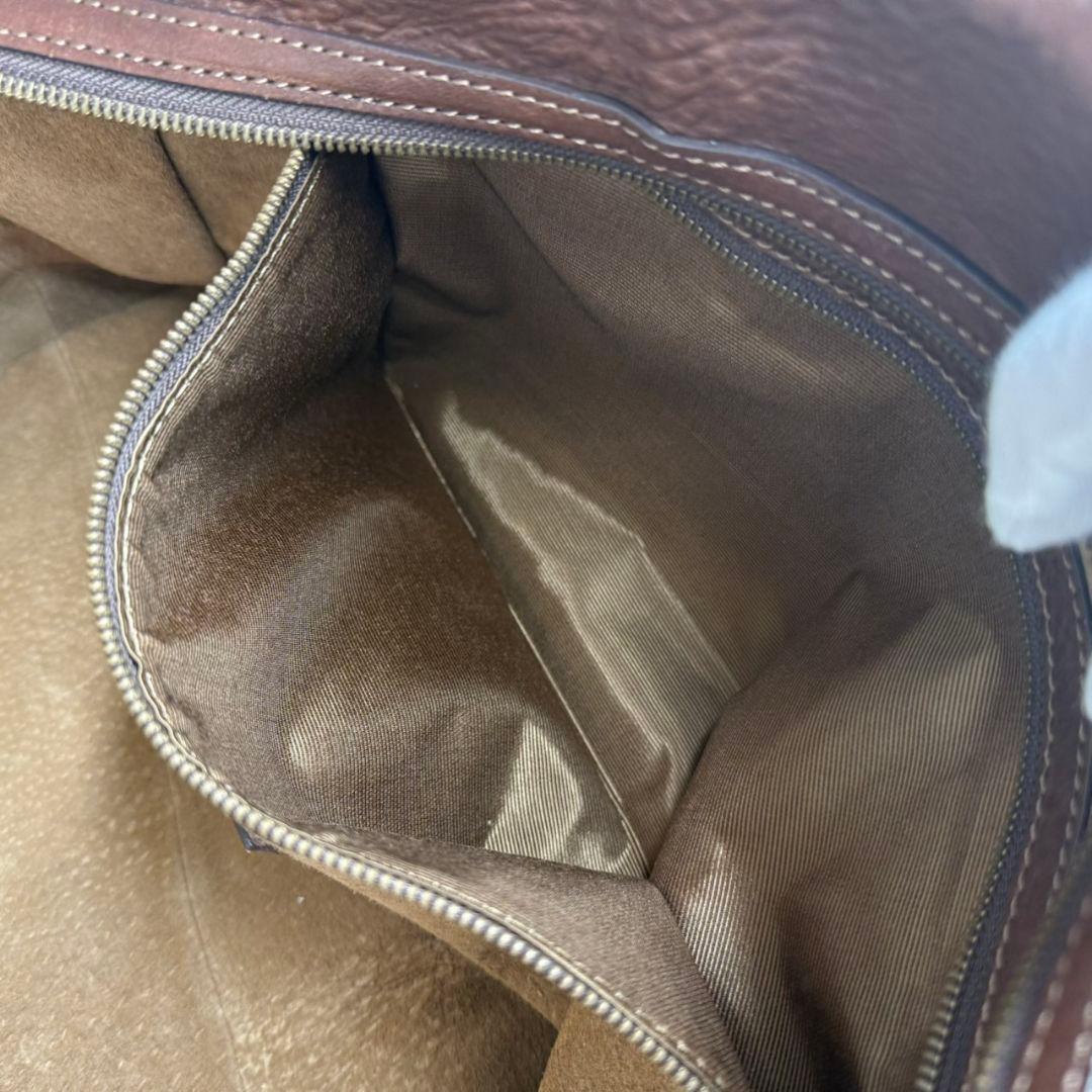 【美品】土屋鞄 トーンオイルヌメ アンティック ボストンバッグ 本革 レザー