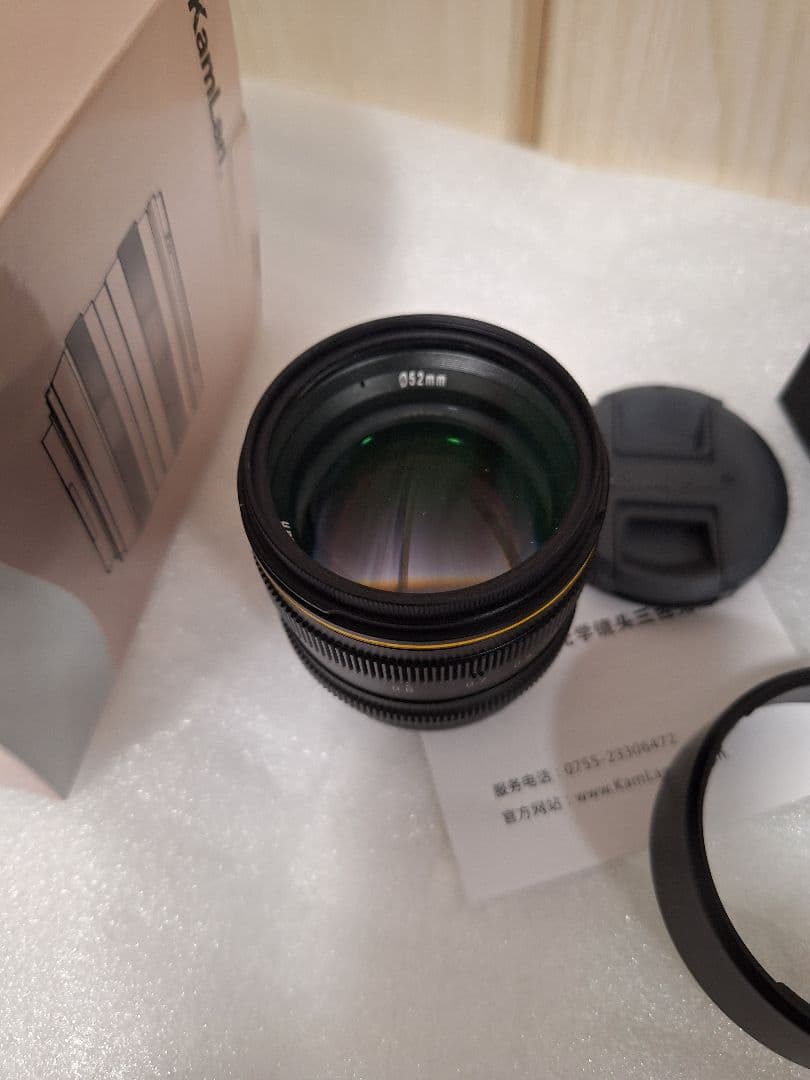 KAMLAN 50mm F1.1 フジフイルムX用 素人 Fuji XF