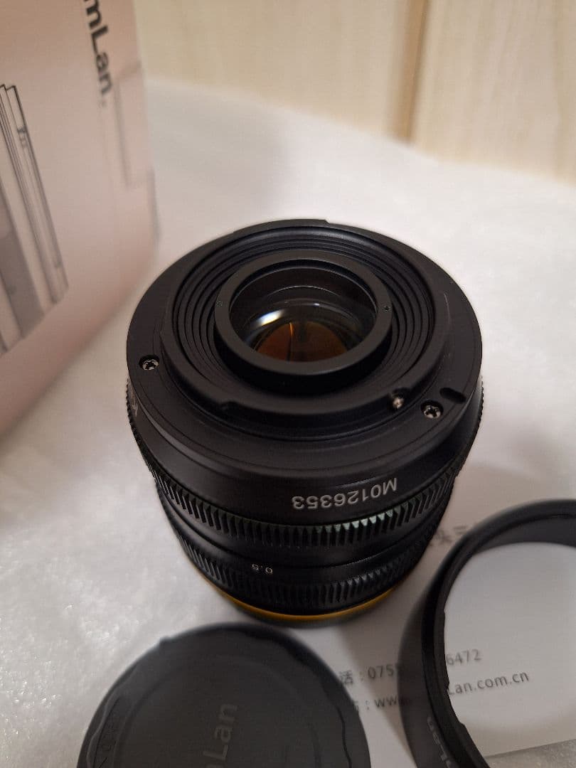 KAMLAN 50mm F1.1 フジフイルムX用 素人 Fuji XF