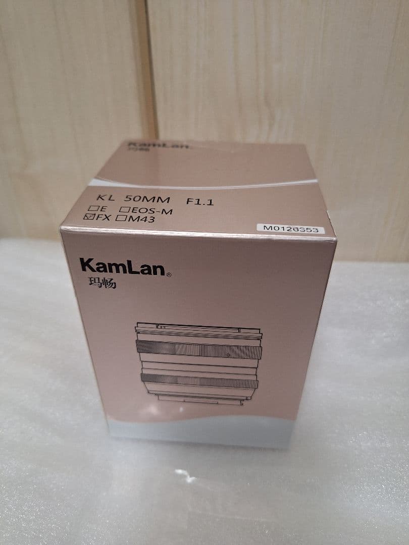 KAMLAN 50mm F1.1 フジフイルムX用 素人 Fuji XF