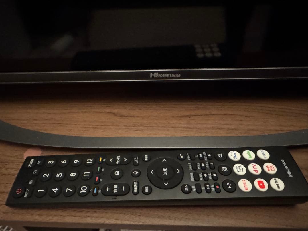 Hisense ハイセンス43u7h 液晶テレビ 本体 リモコン付き