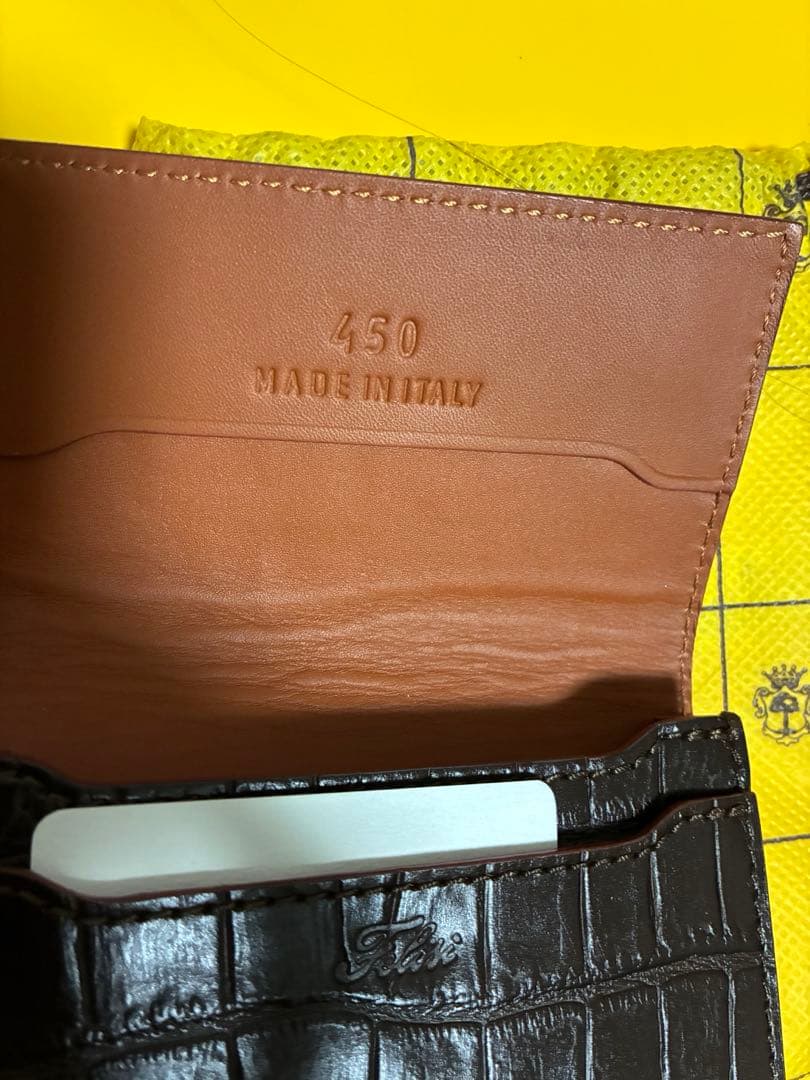 新品未使用。 #プレゼントに　#お祝いに　#上品に フェリージ カードケース