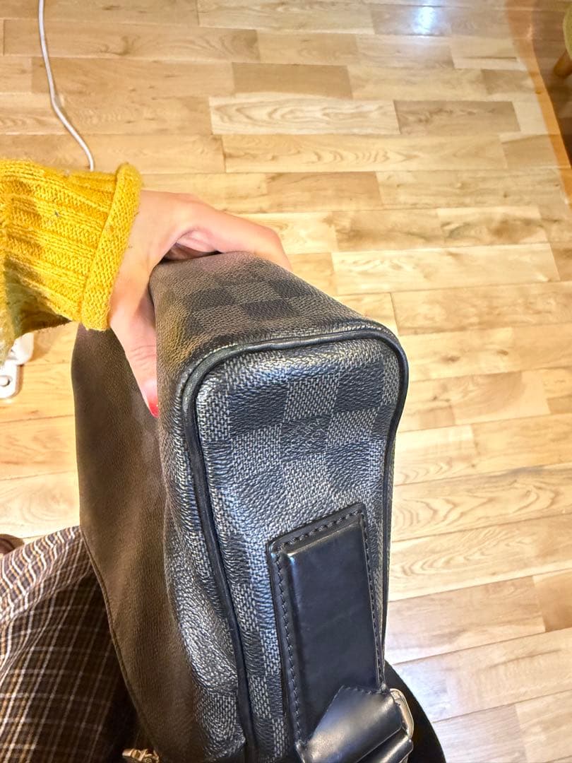 Louis Vuitton ダミエ ブラック ショルダーバッグ