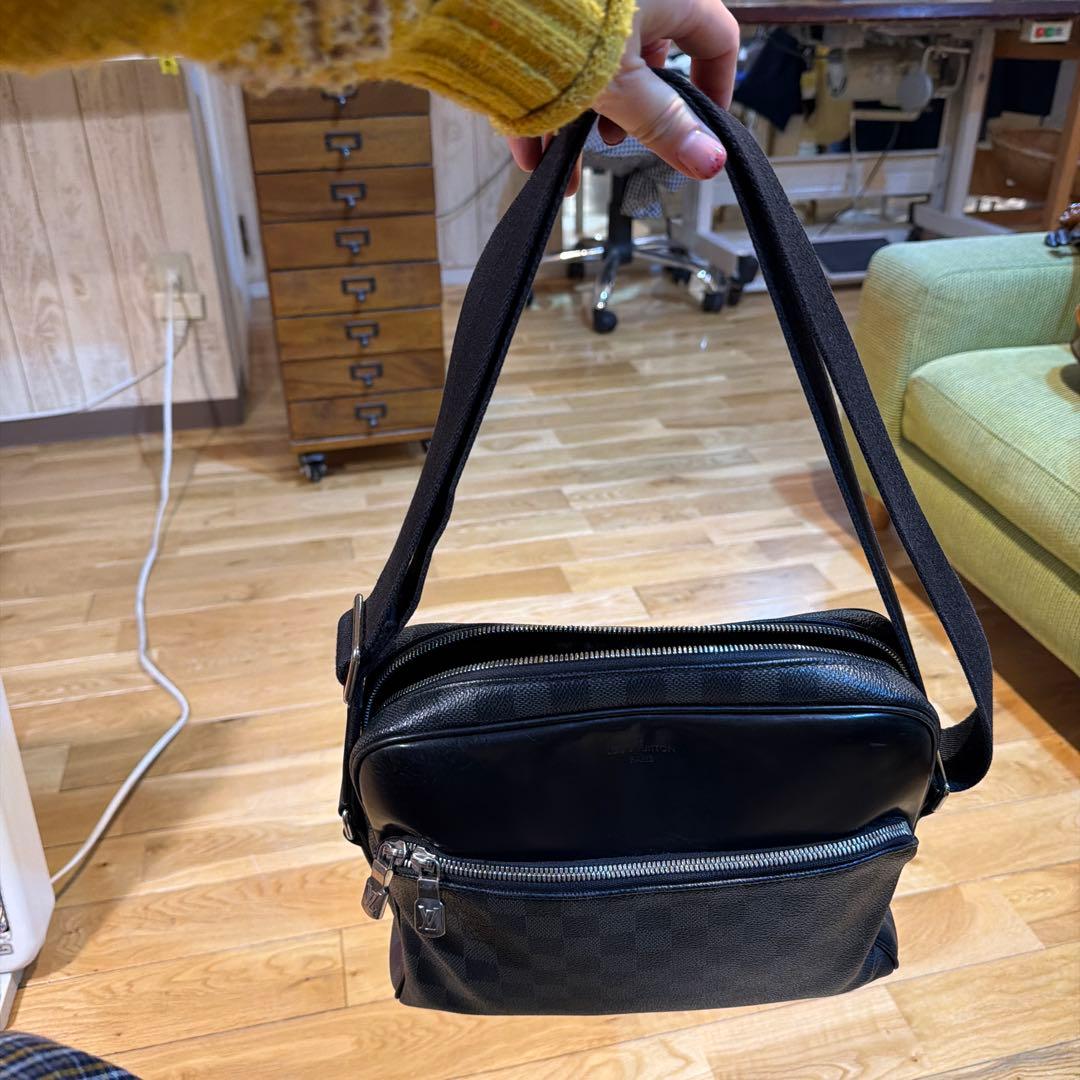 Louis Vuitton ダミエ ブラック ショルダーバッグ