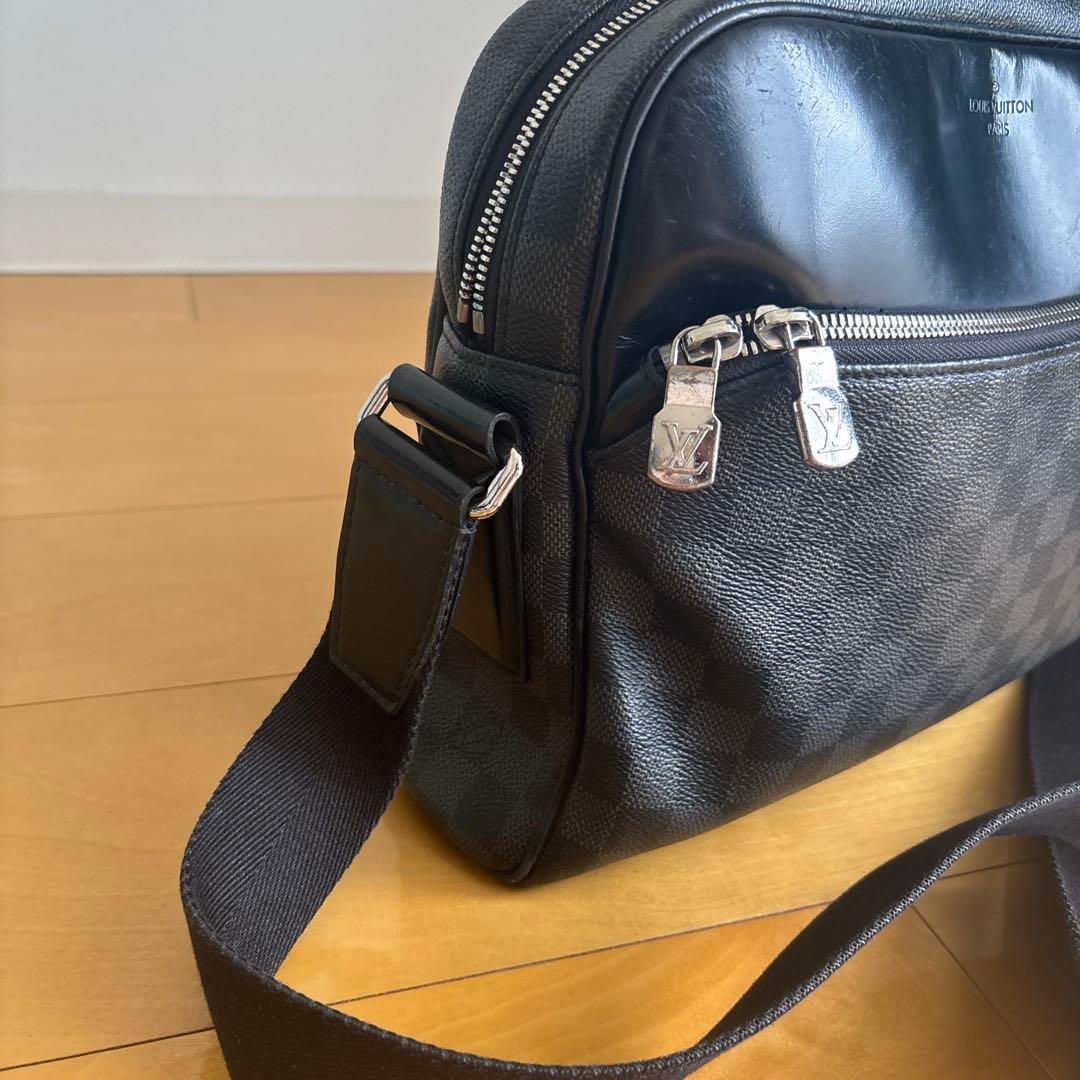 Louis Vuitton ダミエ ブラック ショルダーバッグ